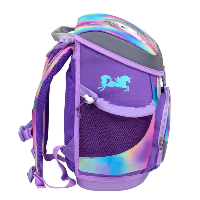 Belmil Mini-Fit ergonomisches Schulranzen-Set 4-teilig - Rainbow Color