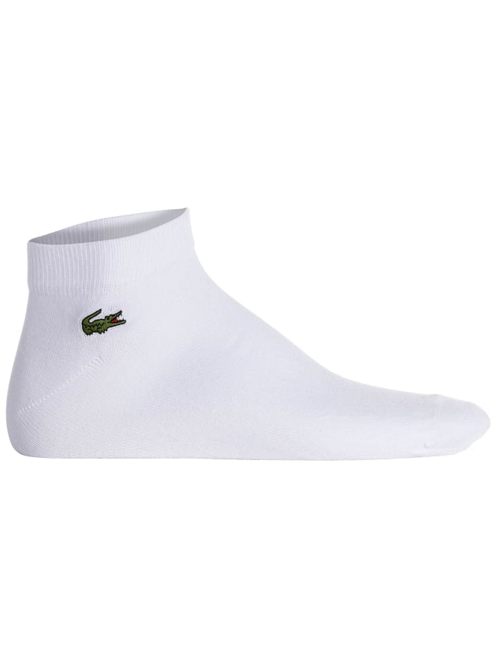 Lacoste Socken 3er Pack in Weiß günstig kaufen