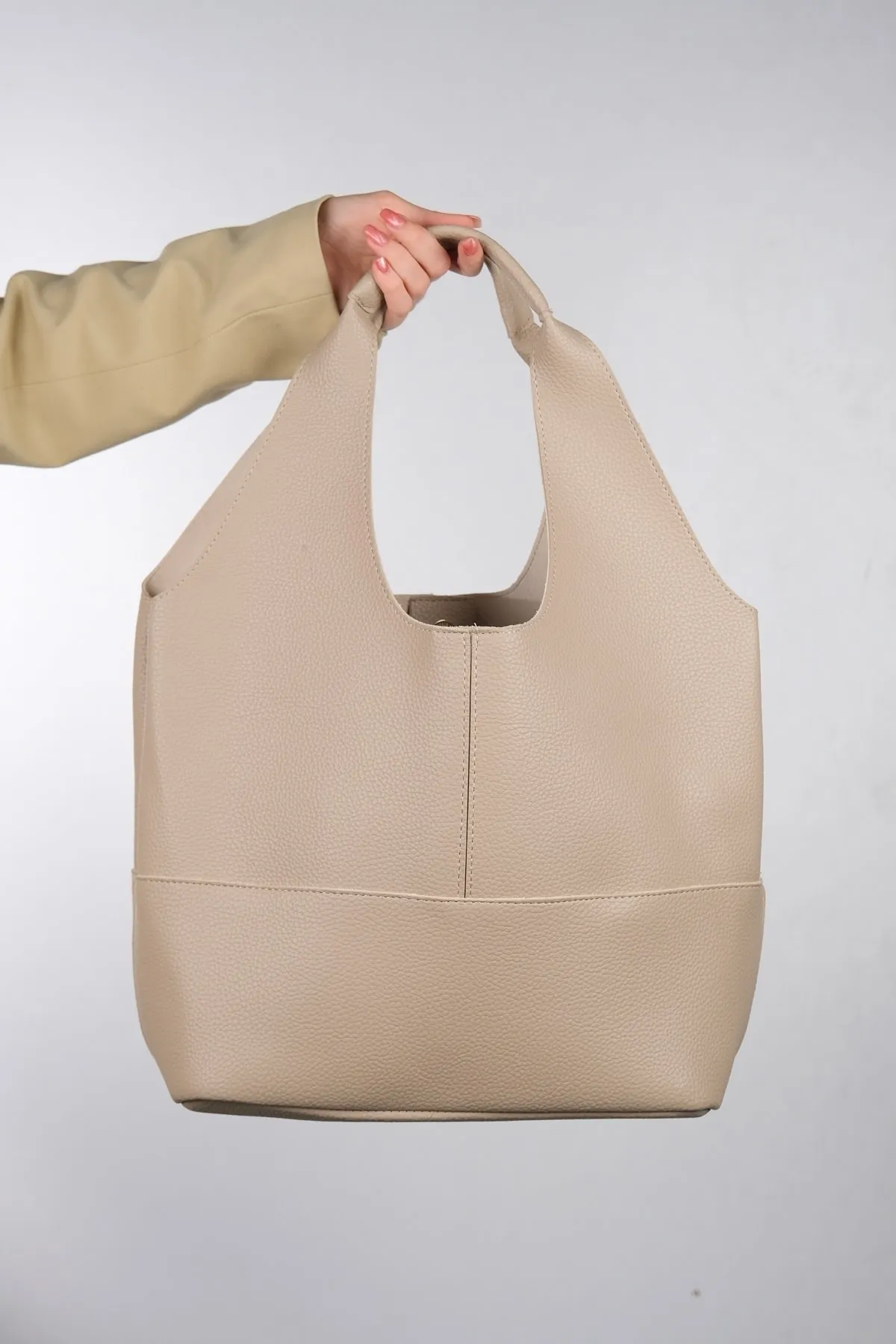 LuviShoes  Always Beige Floter Damen-Umhängetasche