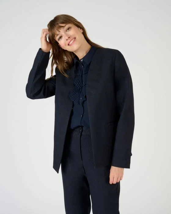 Veste en tissu fantaisie