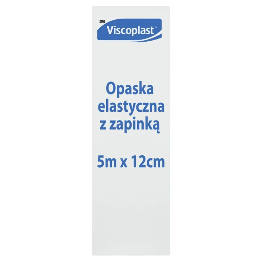Viscoplast, bandagem elástica com fecho, 5x0,12m
