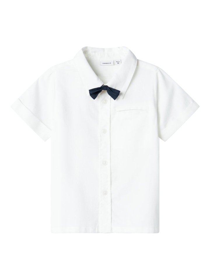 name it Hemd mit Fliege kurzarm NMMDEMOLLE in bright white günstig kaufen