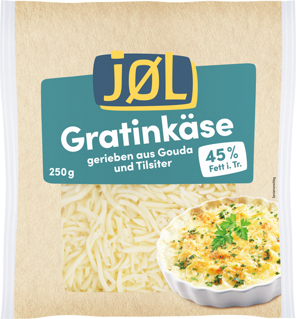 jØL Gratinkäse gerieben