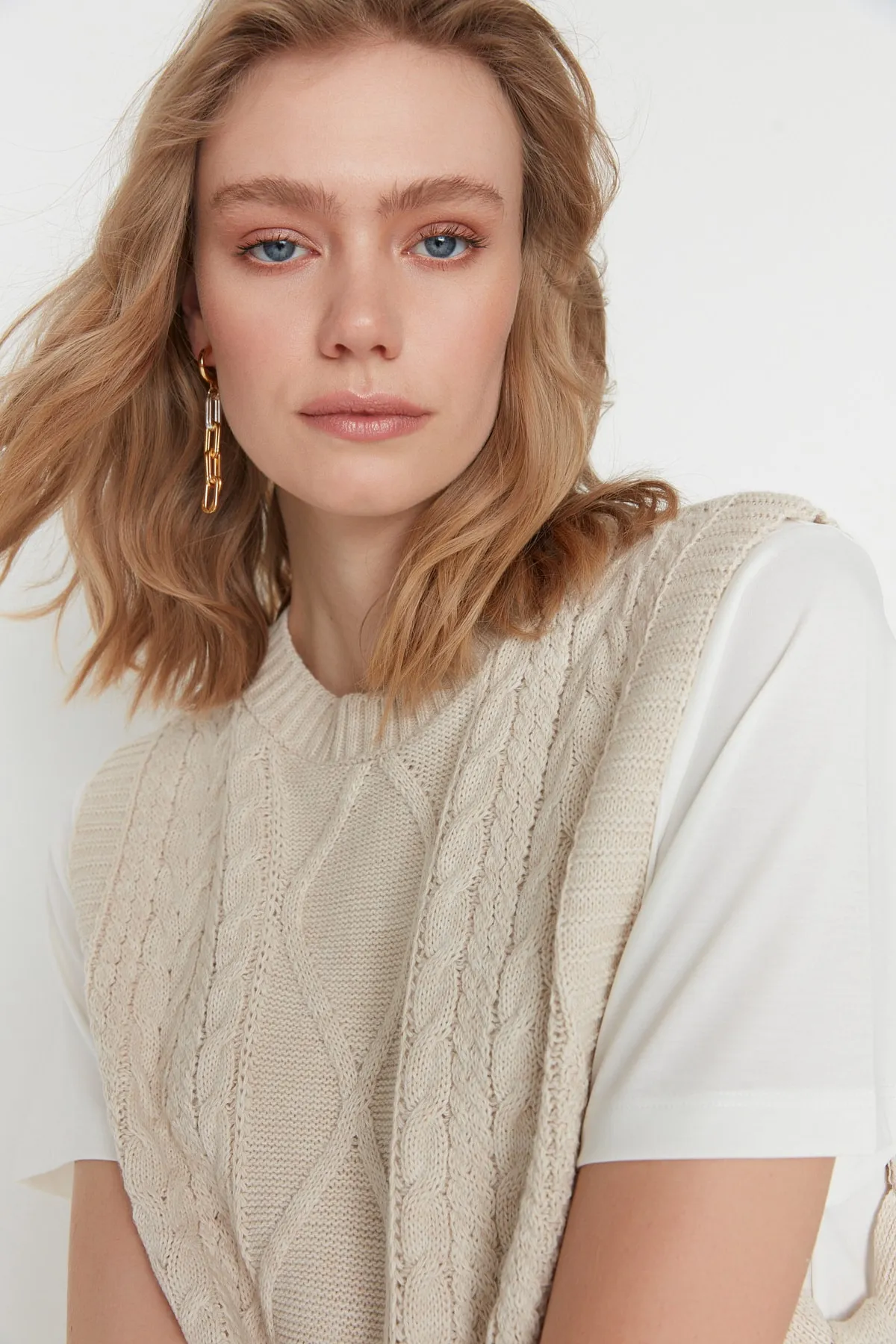 Trendyol Collection  Stone Crop Strickpullover TWOAW22SV0058