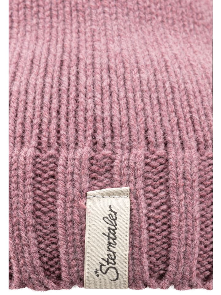 Sterntaler Strickmütze Lambswool in lila günstig kaufen