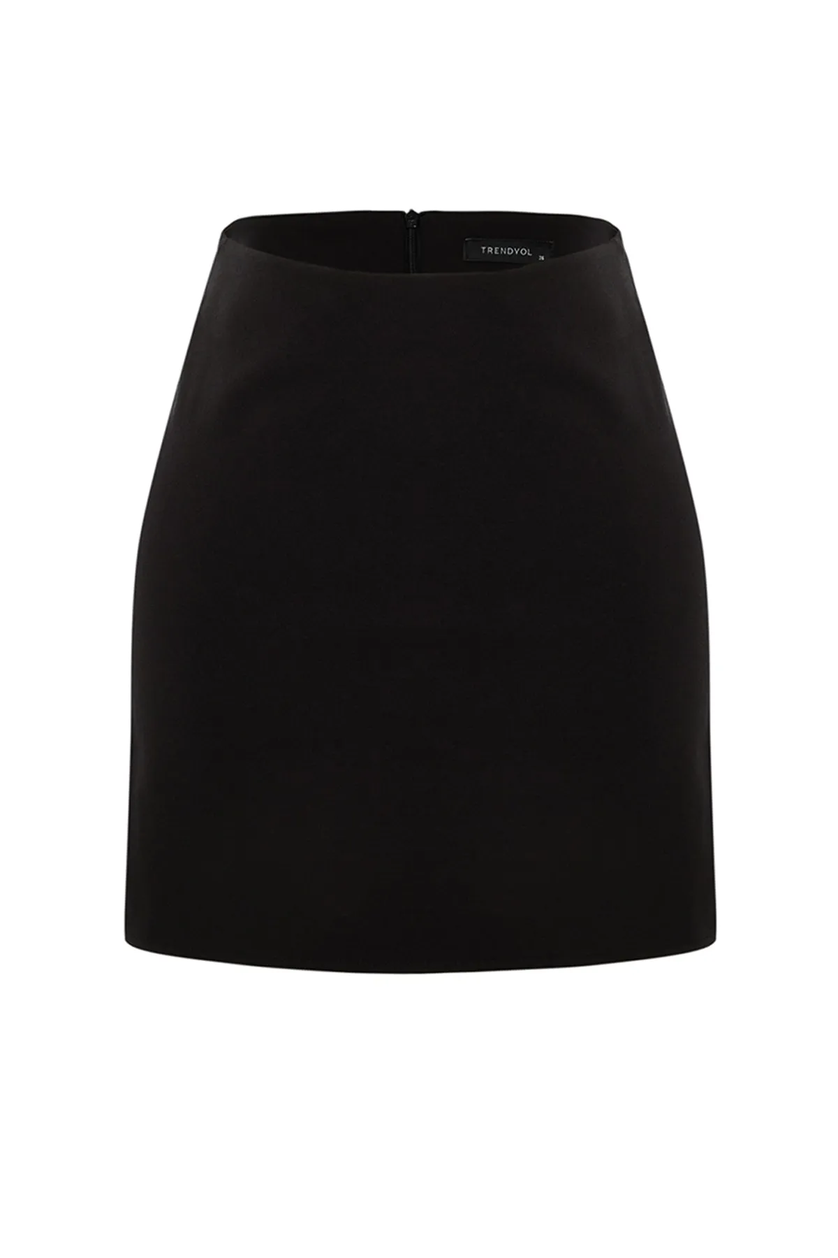 Trendyol Collection  Schwarzer gewebter Minirock TWOAW23ET00082