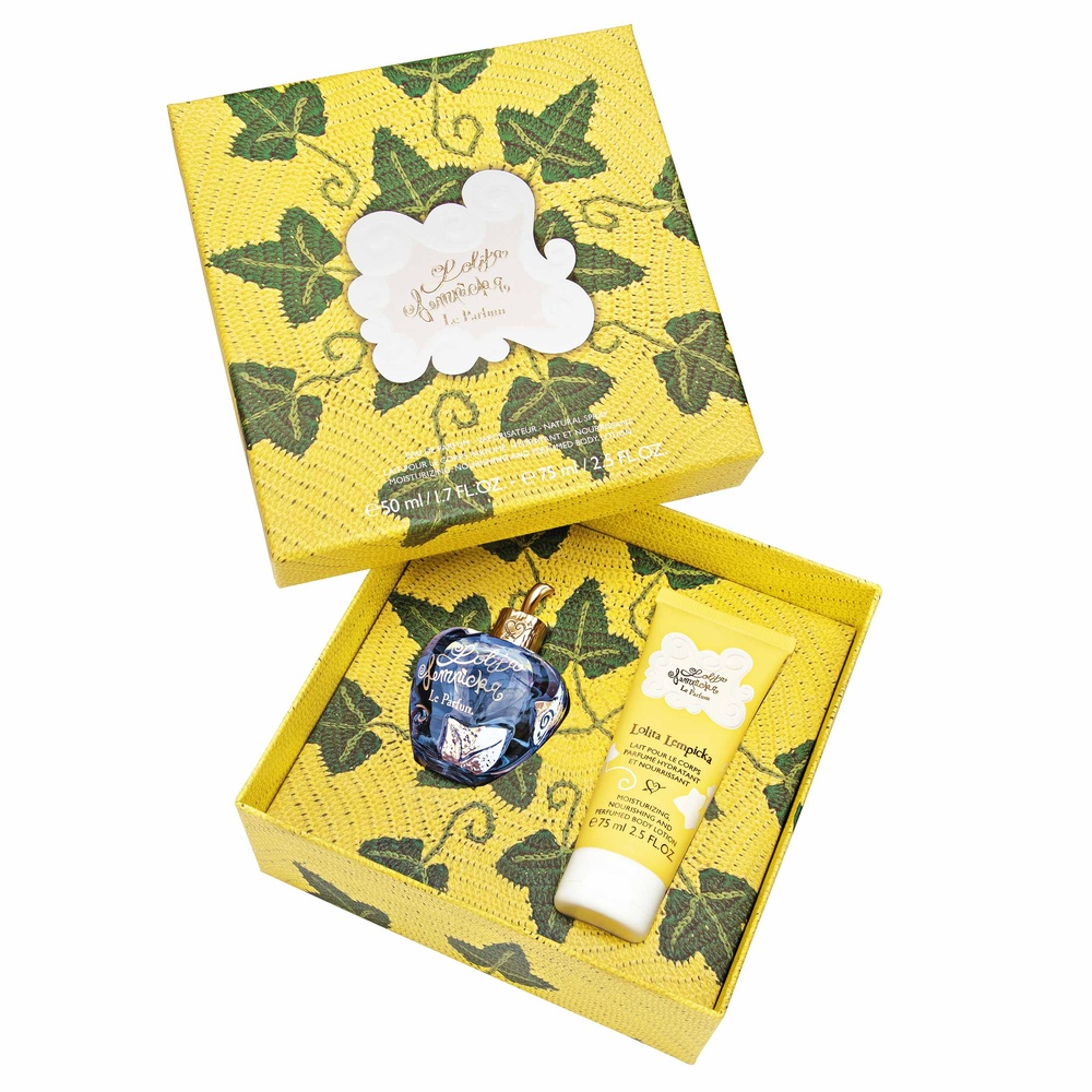 Lolita Lempicka Coffret Le Parfum EDP 50ml + lait pour le corps parfumé hydratant et nourrissant 75ml