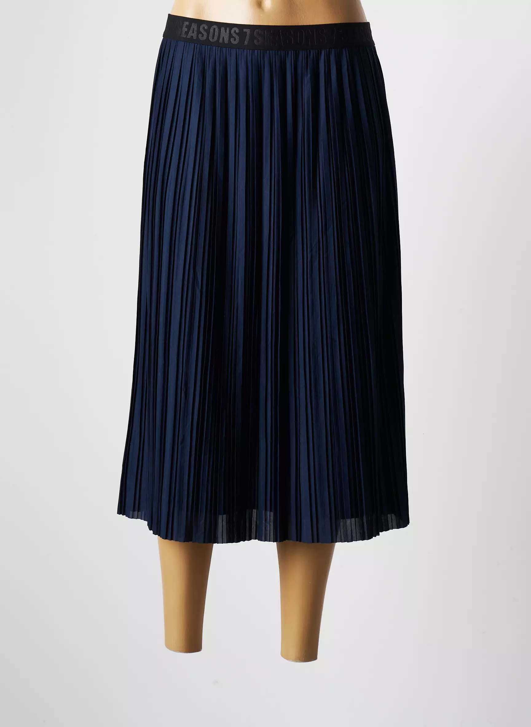 7 Seasons Jupes Mi Longues Femme couleur bleu