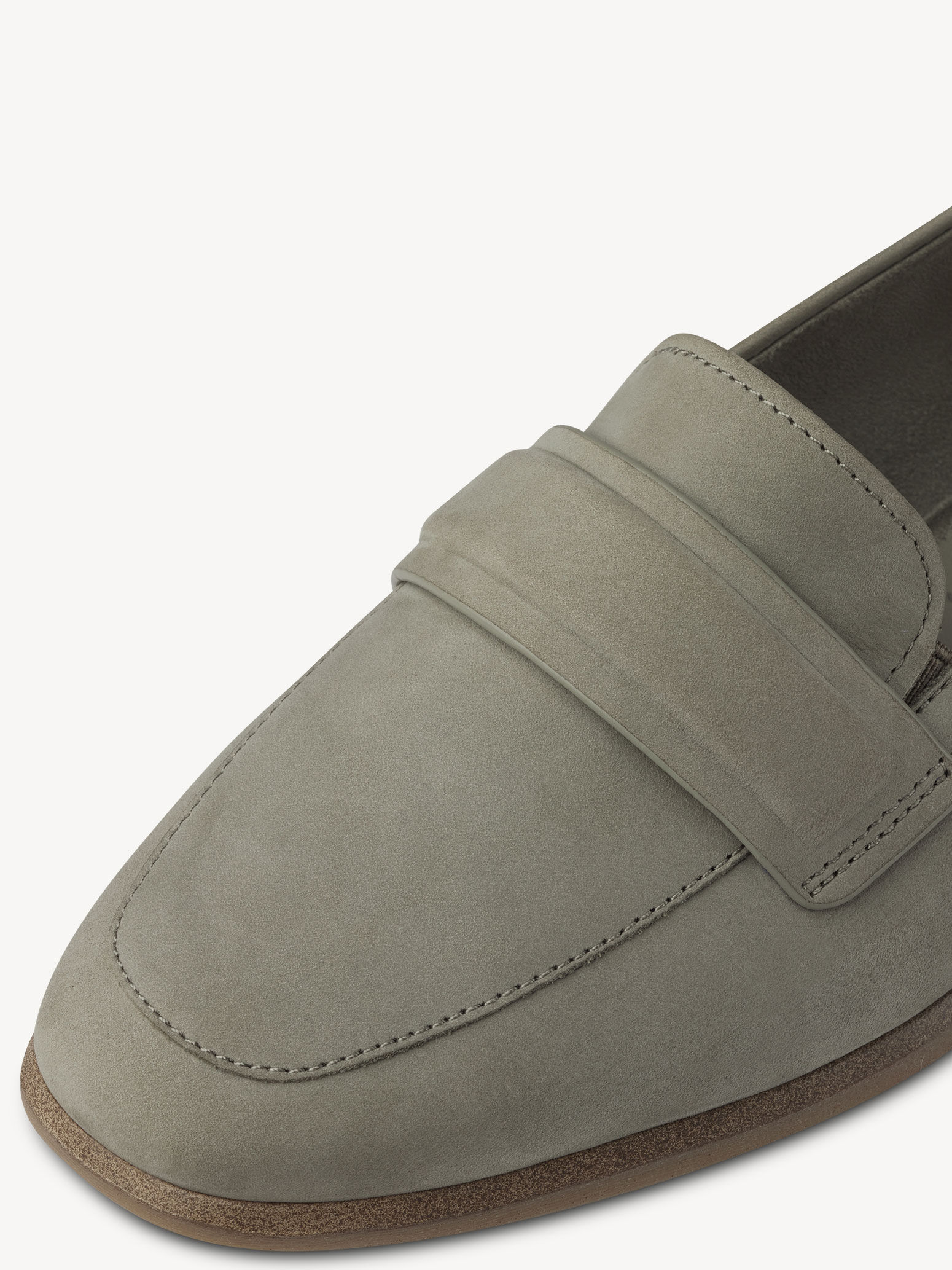 Slipper en cuir - vert