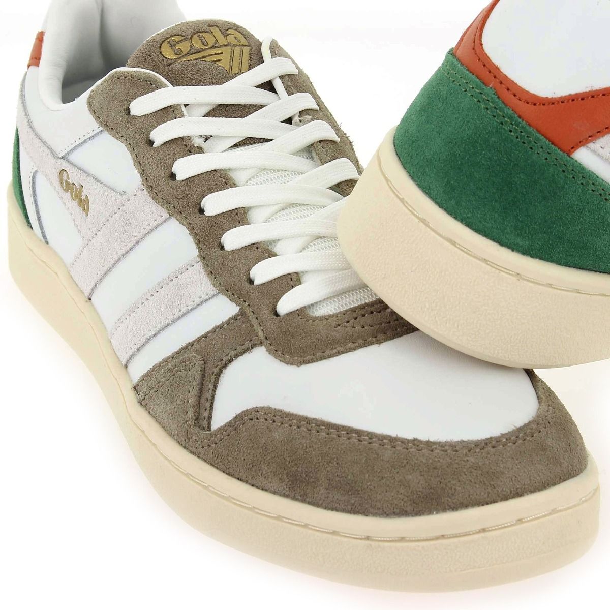 Gola  REBOUND QUADRANT CMB527 - Blanc Taupe