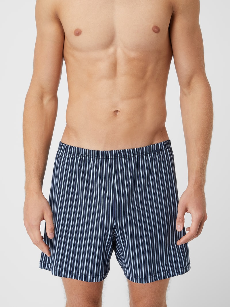Boxershorts im 2er-Pack in marineblau