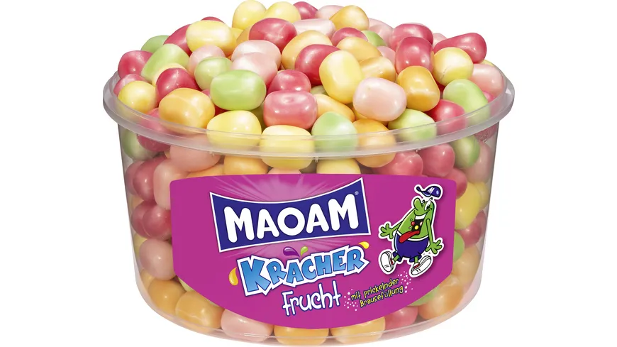 Maoam Suessware Kaubonbon-Dragees Maoam Fruchtkracher 1200 g