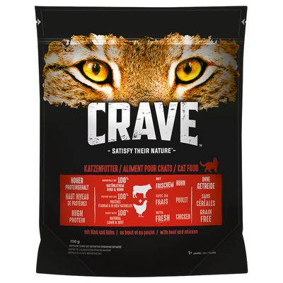 Crave mit Rind & Huhn
