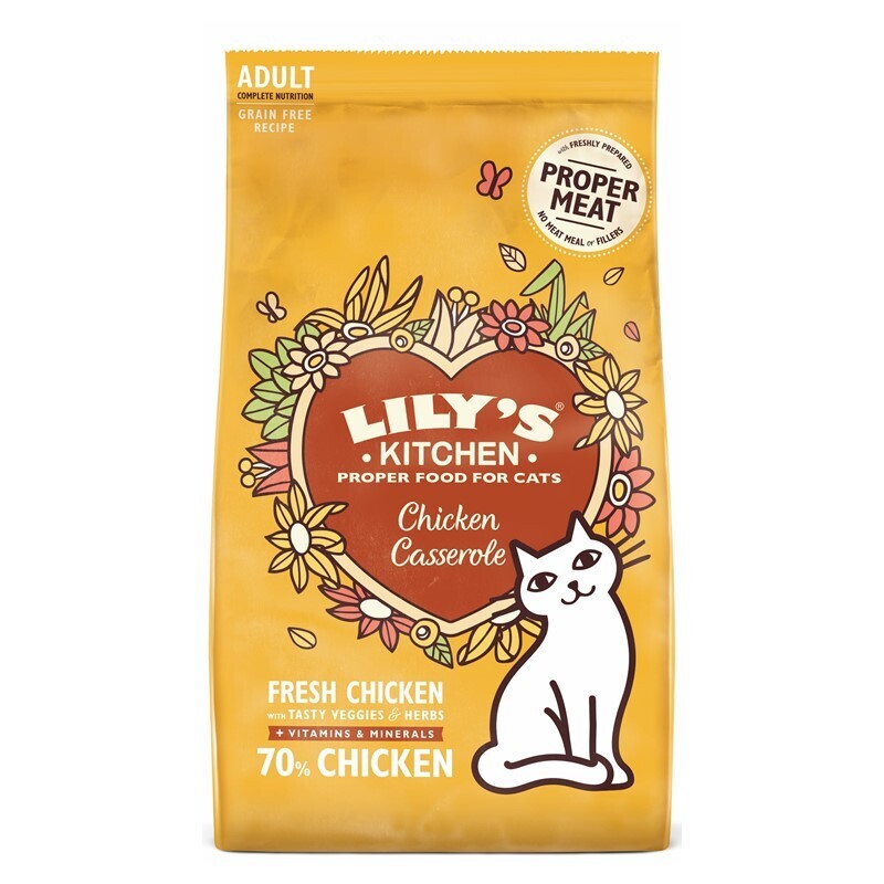 LILY'S KITCHEN Trockenfutter LILY'S KITCHEN Adult Chicken Casserole mit frischem Huhn, Gemüse & Kräuter 2 kg