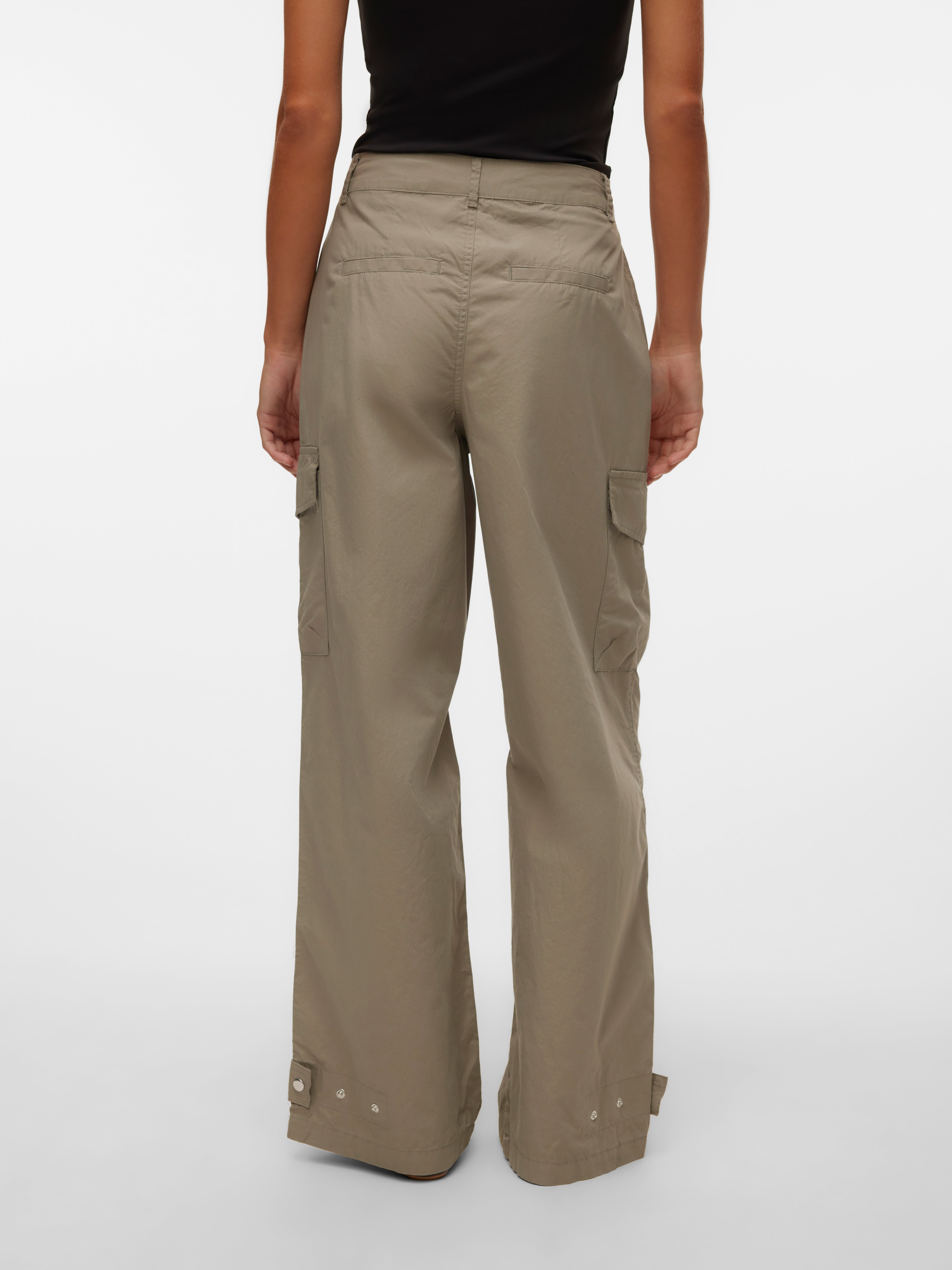 VMDILLON Hohe Taille Cargohose
