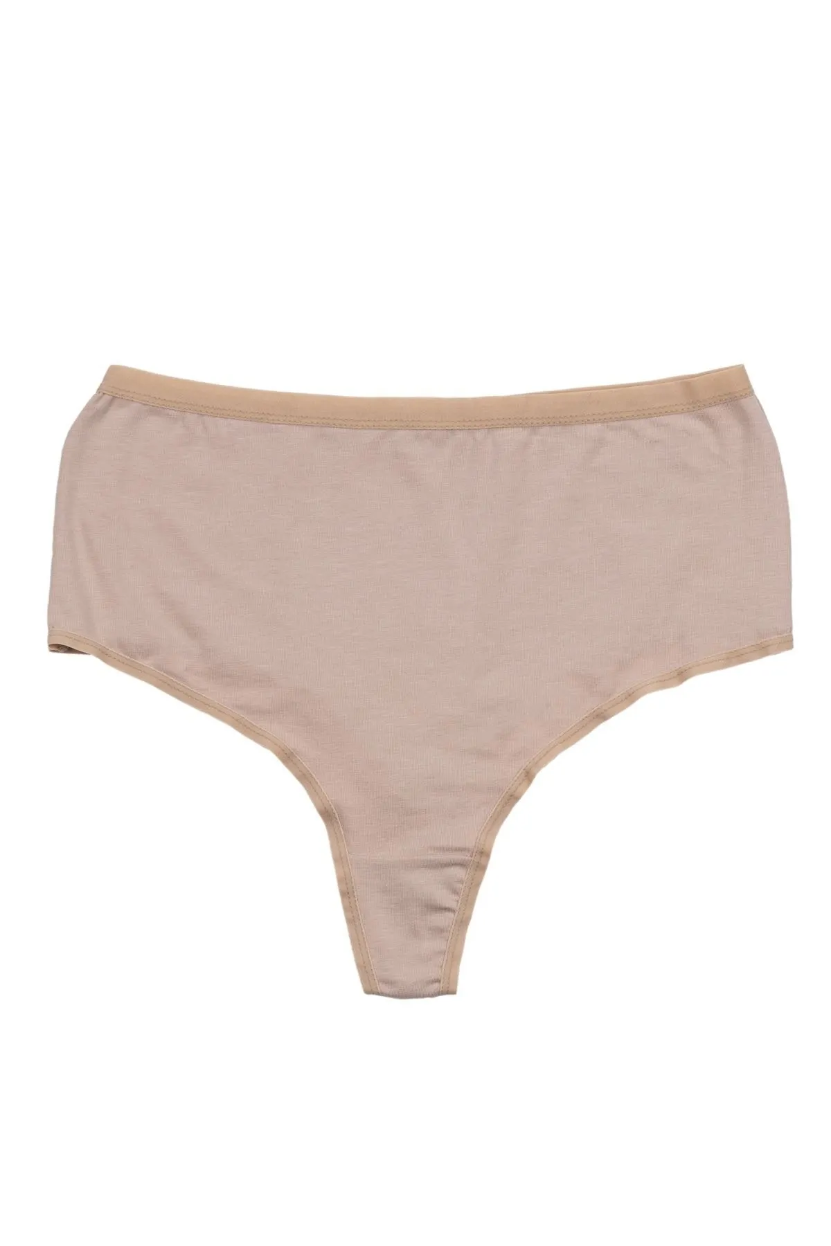 Nicoletta  Damenhöschen, Tanga mit hoher Taille, große Größe, 5er-Pack, 10 Stück
