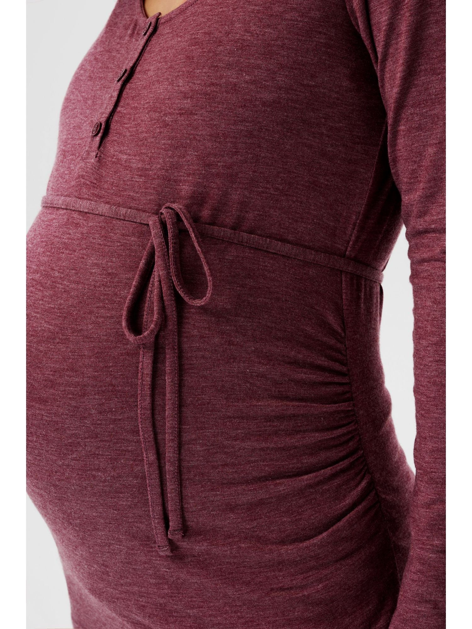 ESPRIT maternity Umstandsshirt Henley-Longsleeve aus Jersey