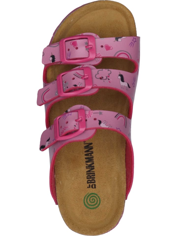 Dr. BRINKMANN Klassische Pantoletten, Klassische Hausschuhe in pink günstig kaufen