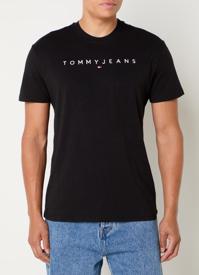 Tricou Tommy Hilfiger cu logo brodat