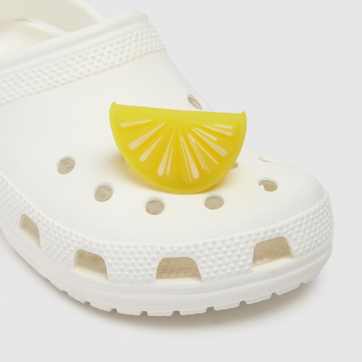 Crocs sárga jibbitz 3D citromsárga