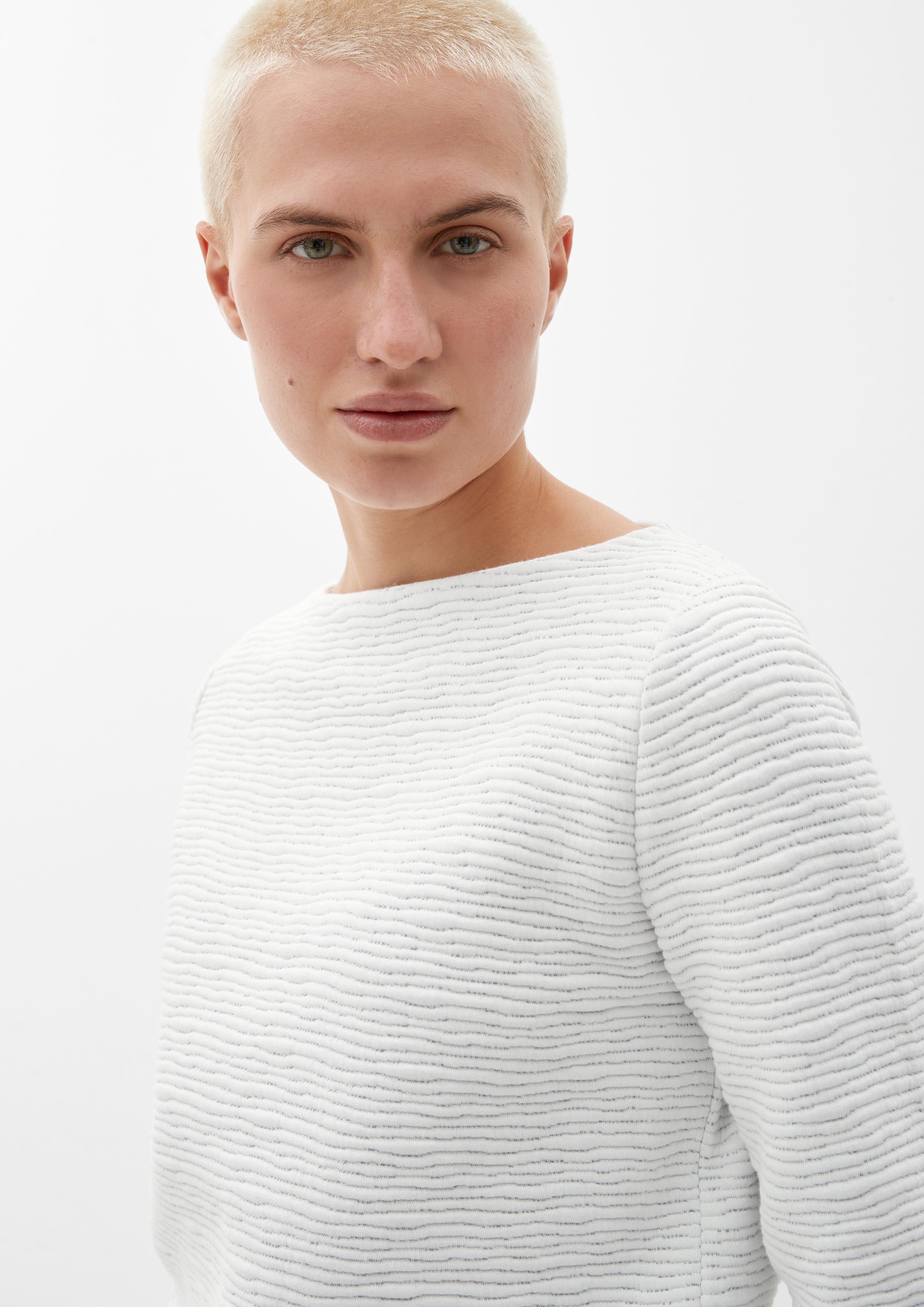 Sweatshirt mit Musterstruktur  2126023-0210