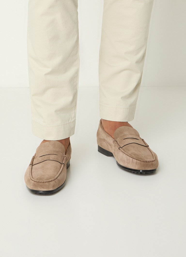 Tod's Mocassino Gomma loafer in calf suede