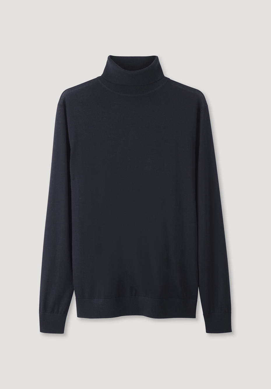 Rollkragen-Pullover aus reiner Bio-Merinowolle