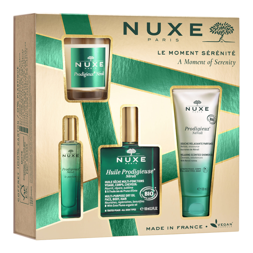 Nuxe Coffret Relaxant | Coffret Le Moment Sérénité | Nuxe Coffret de Noel