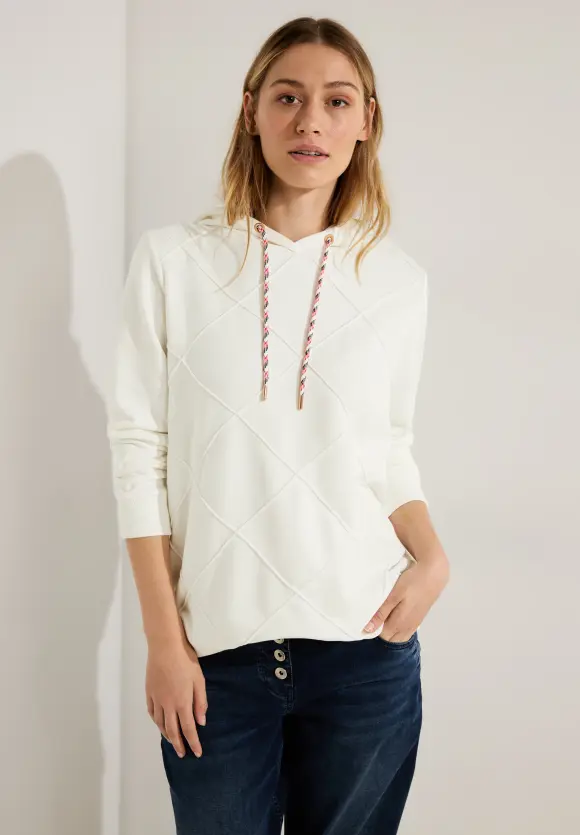 CECIL Sweatshirt mit Karomuster