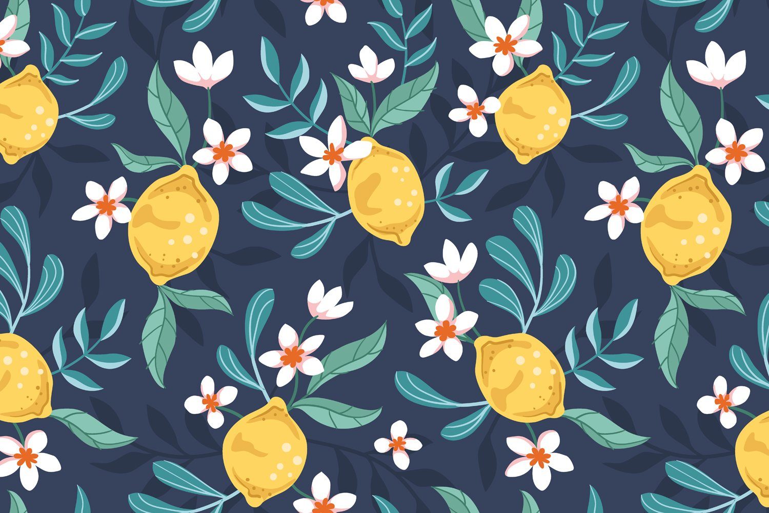 queence Küchenrückwand Zitronen - Lemons - Spritzschutz Wandschutz für Herd & Spüle, (1-tlg), 60x40x0,3 cm - Hitzebeständig - Herdspritzschutz - Alu-Dibond