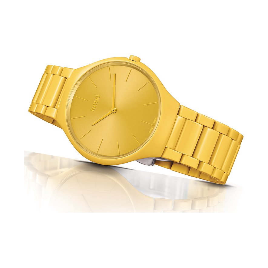 Rado Unisexuhr True Thinline Les Couleurs Le Corbusier