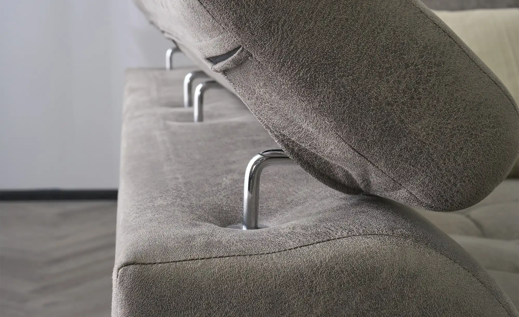 Twist Wohnlandschaft aus Mikrofaser Caro