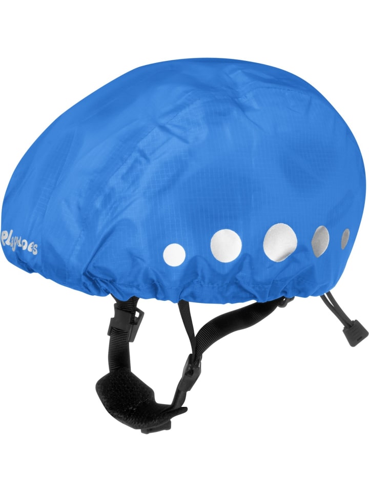 Playshoes Regenüberzug für Fahrradhelme in Blau günstig kaufen