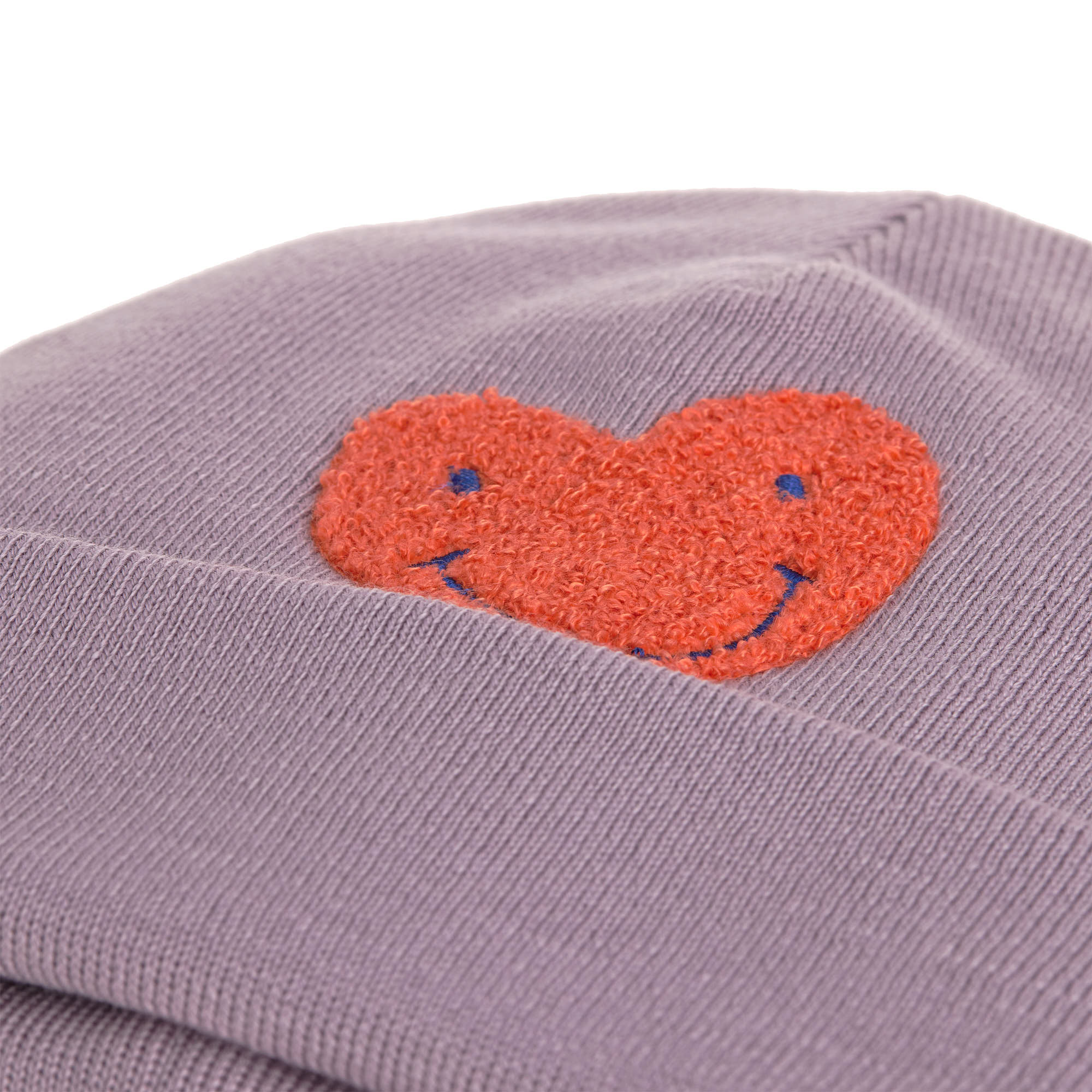Beanie Mütze Kinder - Merino Wolle, Little Gang Lila
