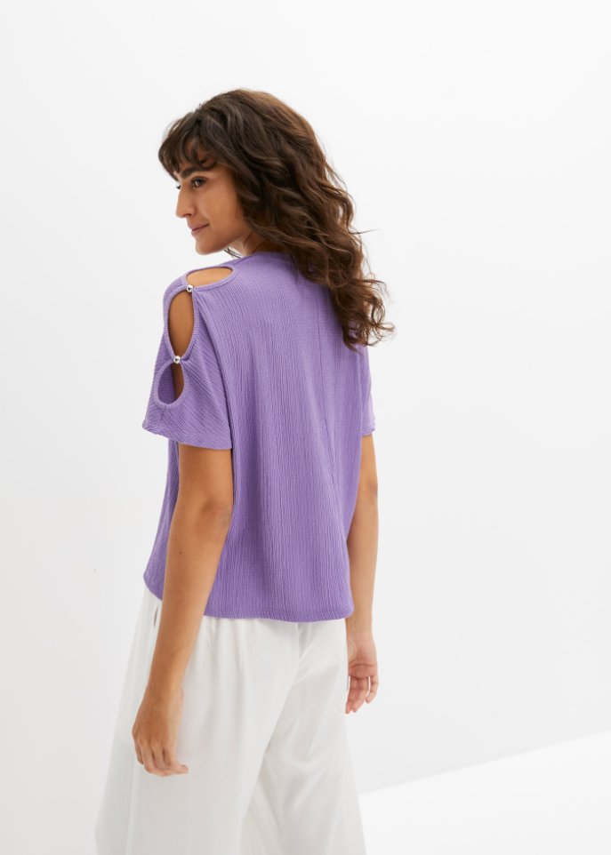Shirt mit Cut Outs