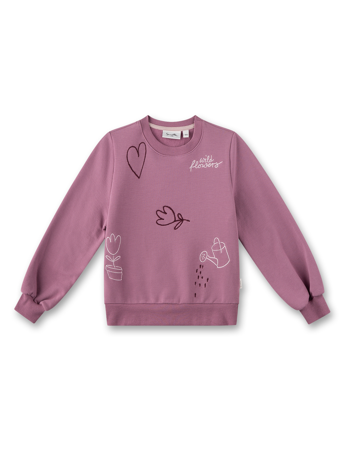 Mädchen-Sweatshirt Rosa
