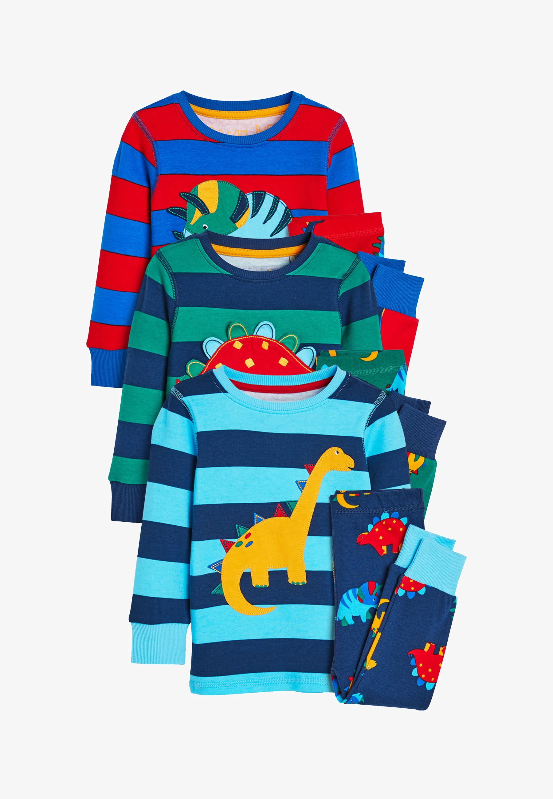 Siguiente PAQUETE DE 3 PIJAMAS DINOSAURIOS SNUGGLE