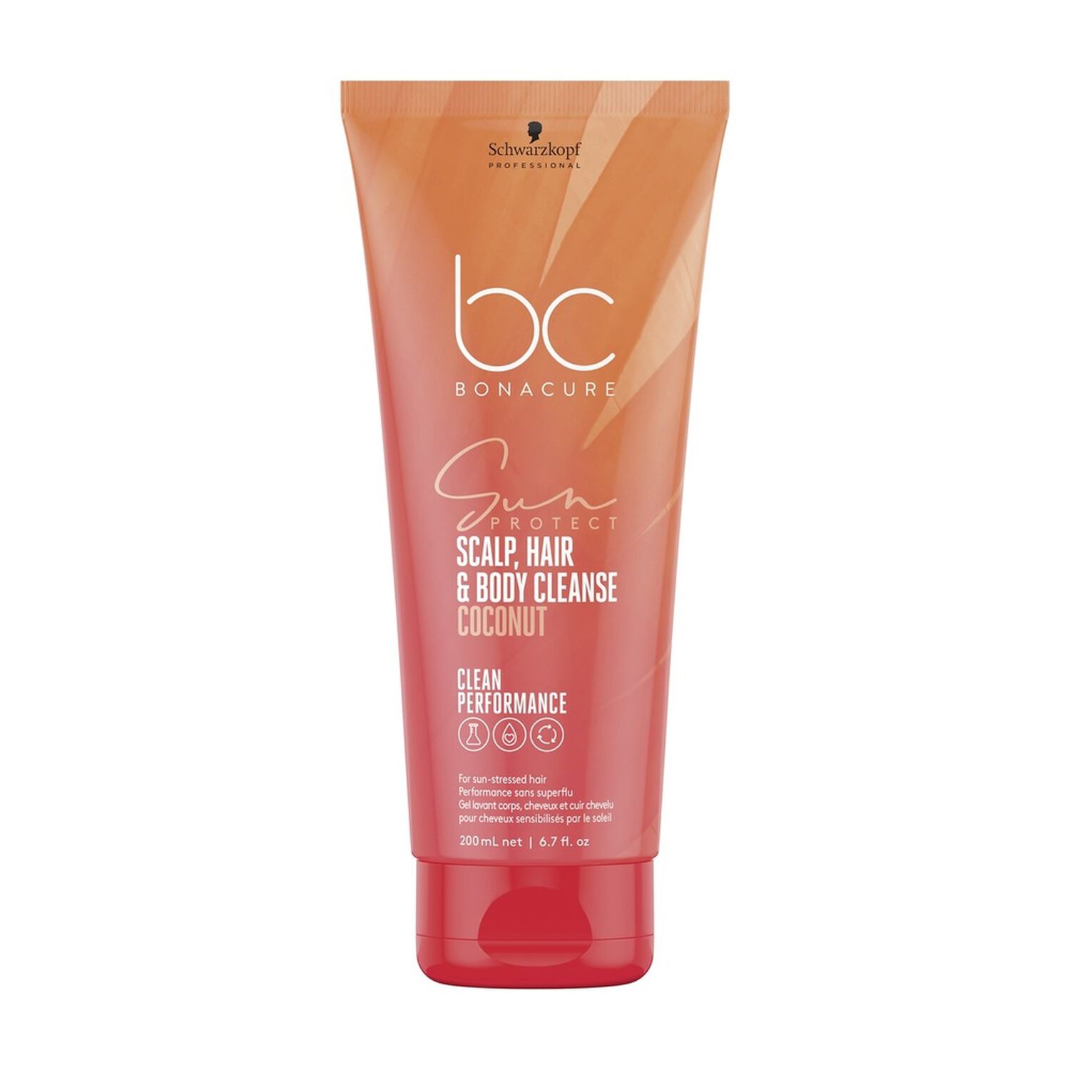 Schwarzkopf Professional BC Sun Protect Gel lavant corps, cheveux et cuir chevelu 200ml