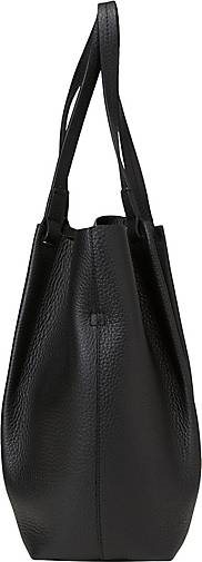 Marc O'Polo Shopper aus genarbtem Rindsleder