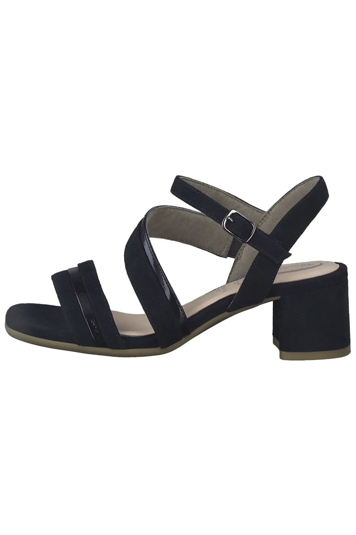 Tamaris Comfort  Sandalette - Dunkelblau - Blockabsatz