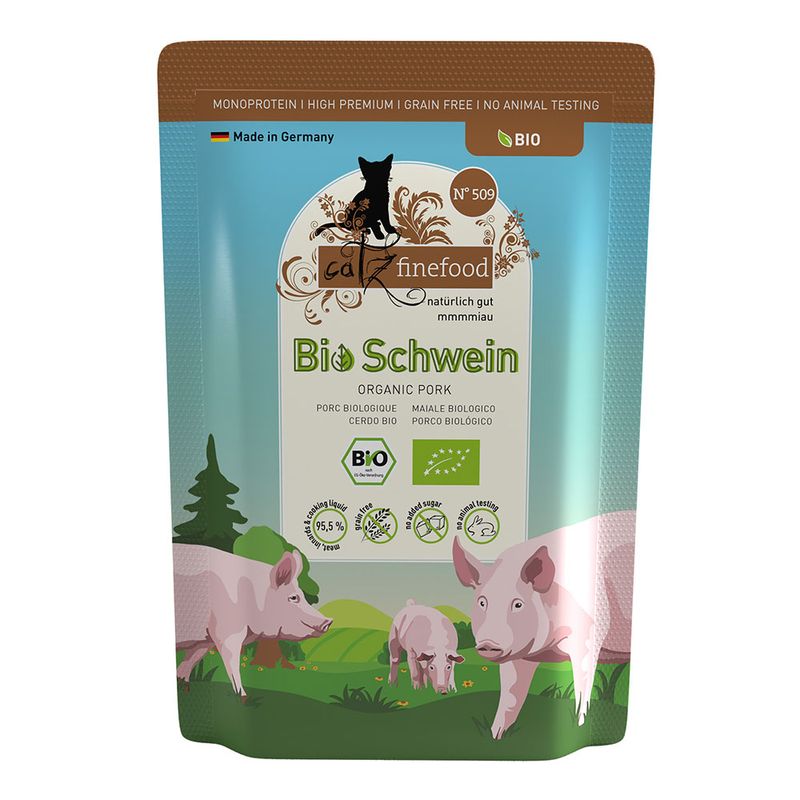Sparpaket catz finefood Bio 24 x 85 g zu TOP-Preisen