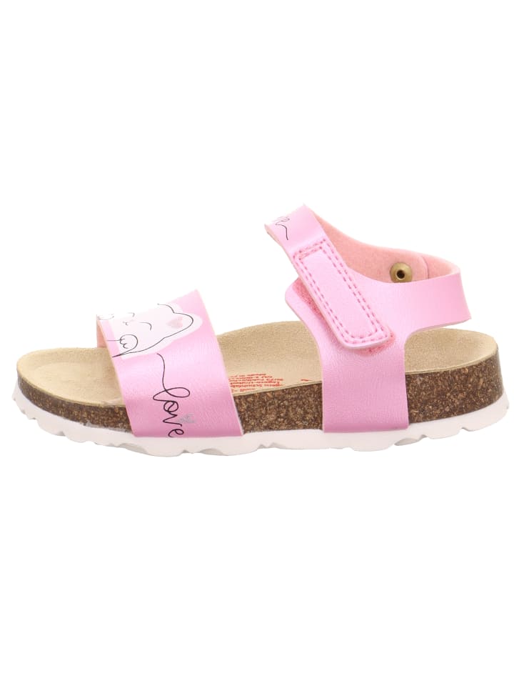 superfit Tieffußbett Sandale FUSSBETTPANTOFFEL in Rosa günstig kaufen