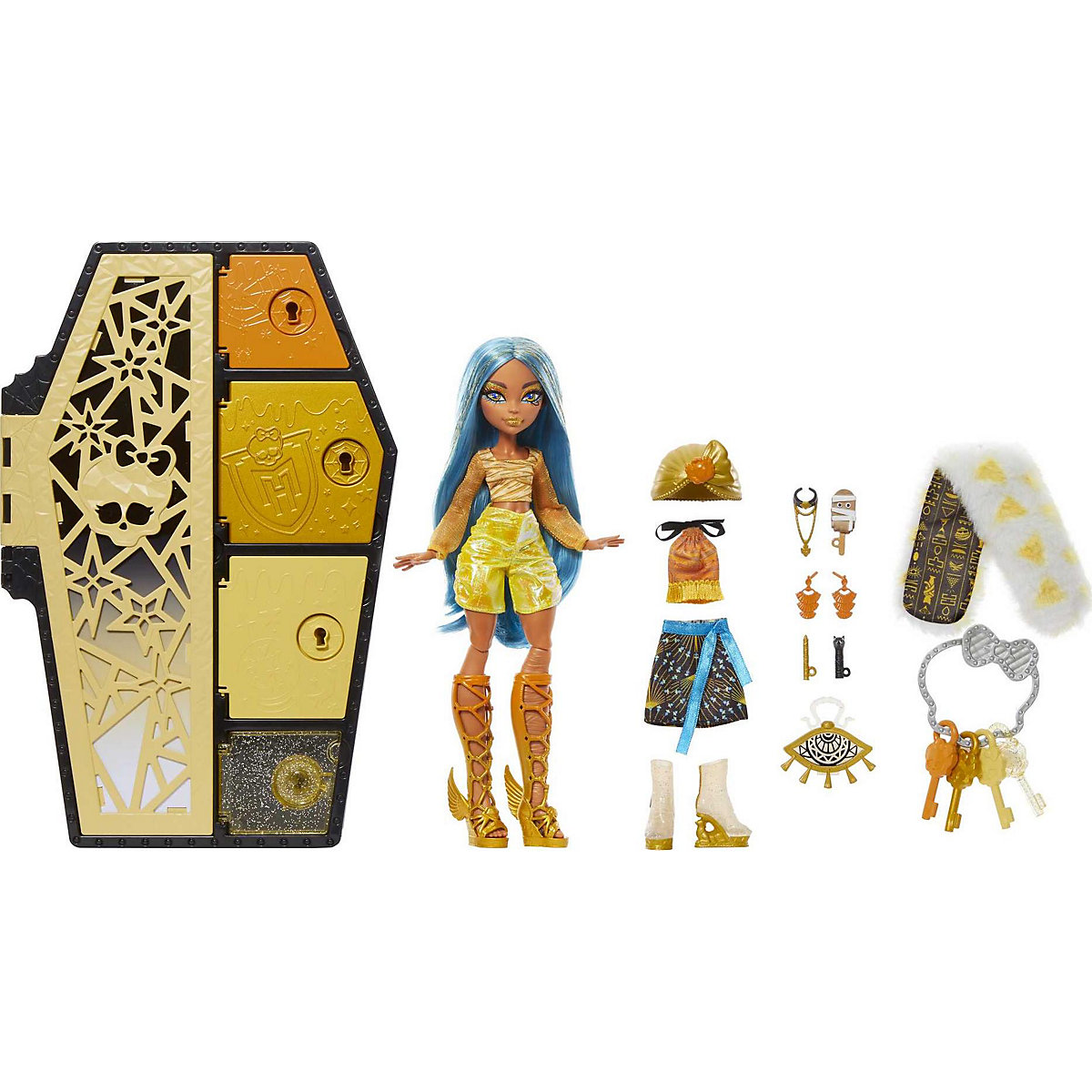 Monster High Verborgene Schätze Puppe Cleo