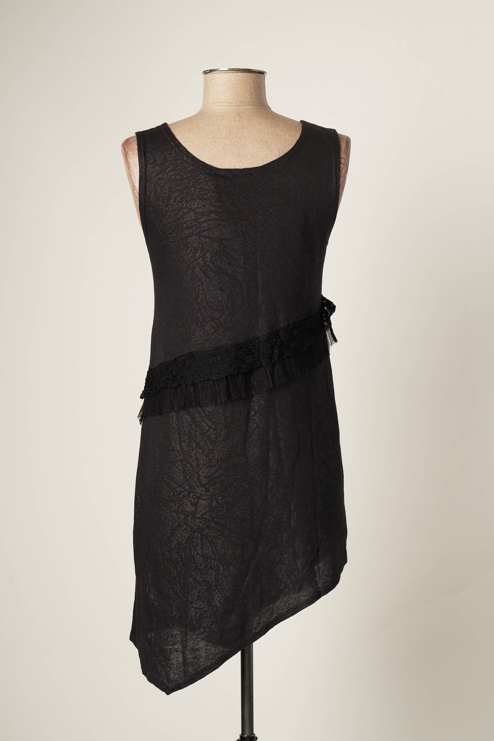 Caty Lesca Tuniquesansmanche Femme couleur noir