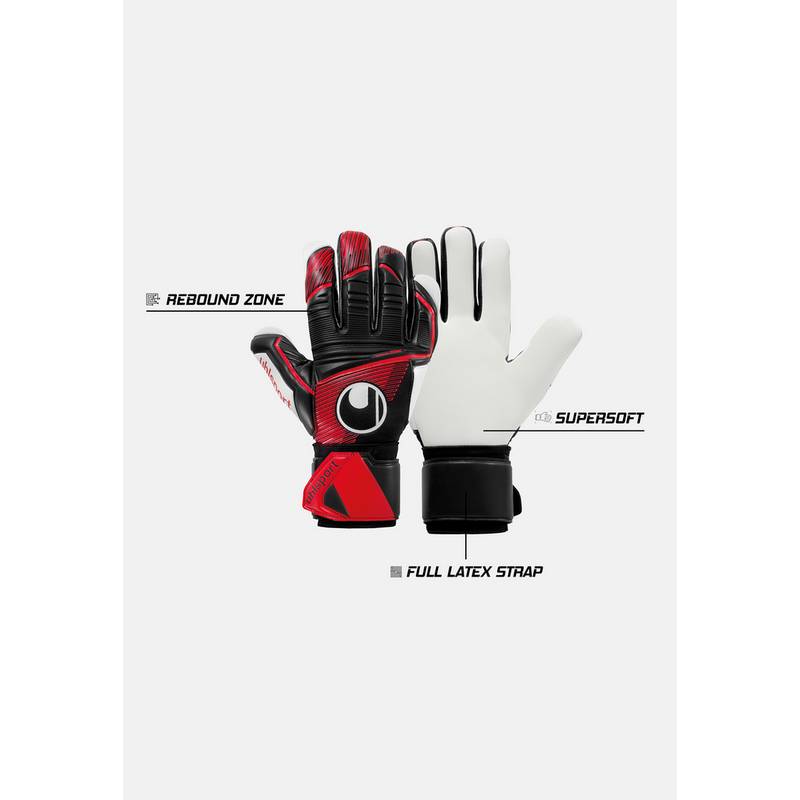 Uhlsport POWERLINE SUPERSOFT Torwarthandschuhe Kinder