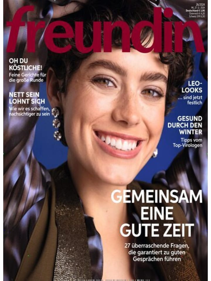 Hubert Burda Media 23 x FREUNDIN Zeitschrift (Gutschein für Jahres Abo) günstig kaufen onesize