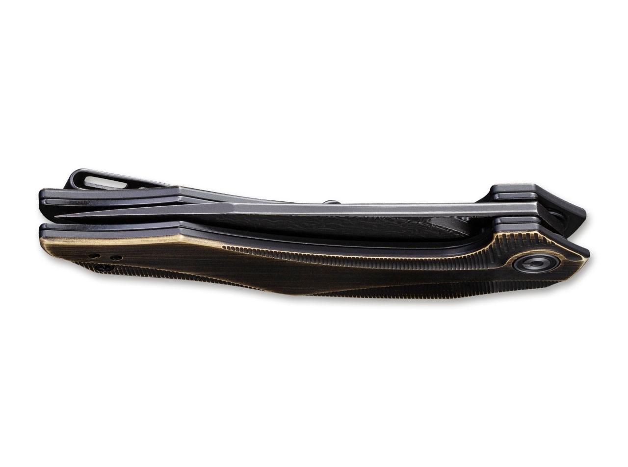 Plethiros Black Brass Damascus