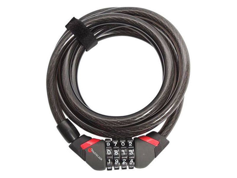 DoubleLock Coil Cable Combo Kabelschloss