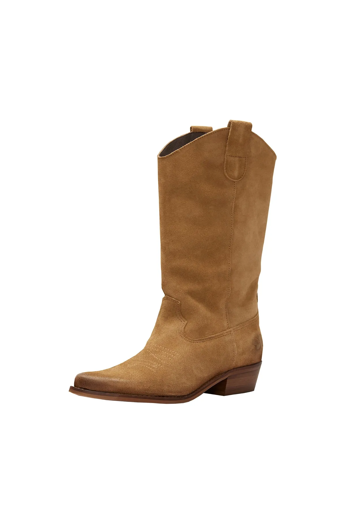 Felmini  Stiefelette - Grau - Blockabsatz