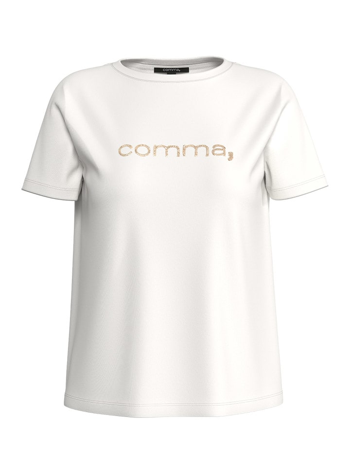 comma Shirt in Weiß günstig kaufen